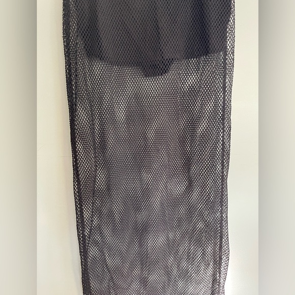 NWOT Fishnet Maxi Skirt With Built In Shorts - Picture 5 of 9